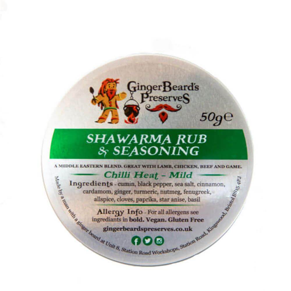 Ginger Breads Shawarma Rub & Seasoning 50g